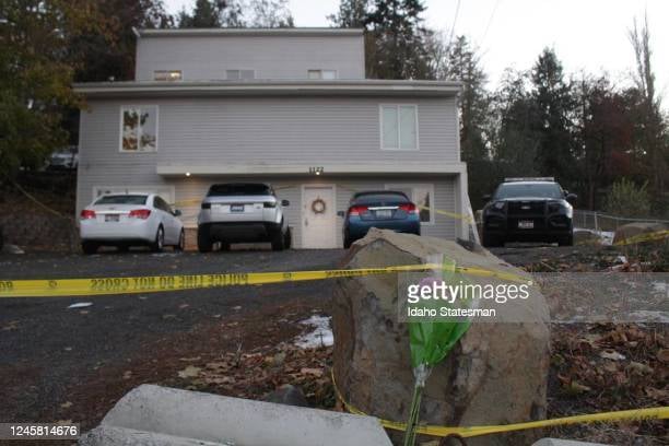La casa donde ocurrió la matanza de Idaho
