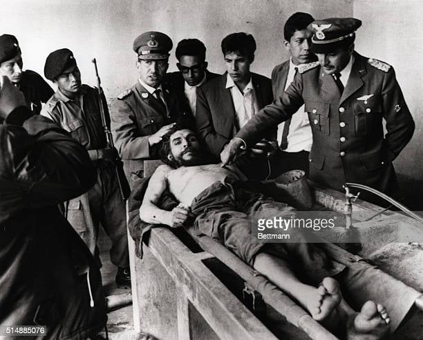 Photo of the corpse of Che Guevara