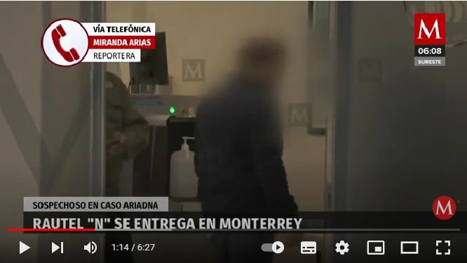 Presumed murderer Ariadna Fernanda