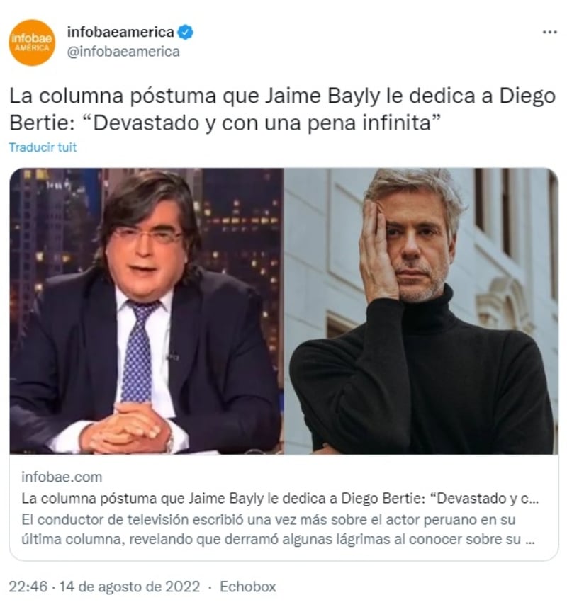 Su romance con Bayly