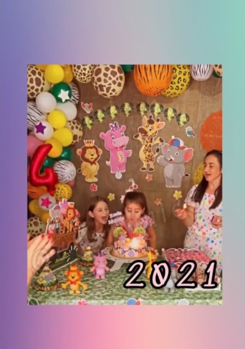 A year later, the viral sisters for blowing the cake on their birthday surprise with their reaction