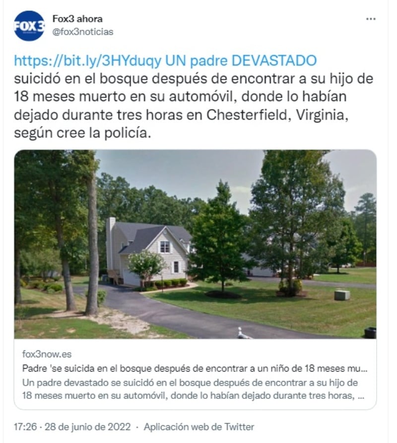 Hombre se suicida hijo muerto: Lo dejó encerrado en el auto