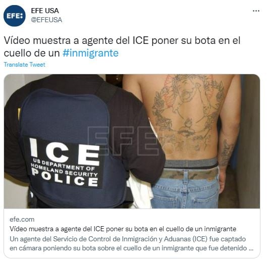 Capturaron a quien “parecía latino”