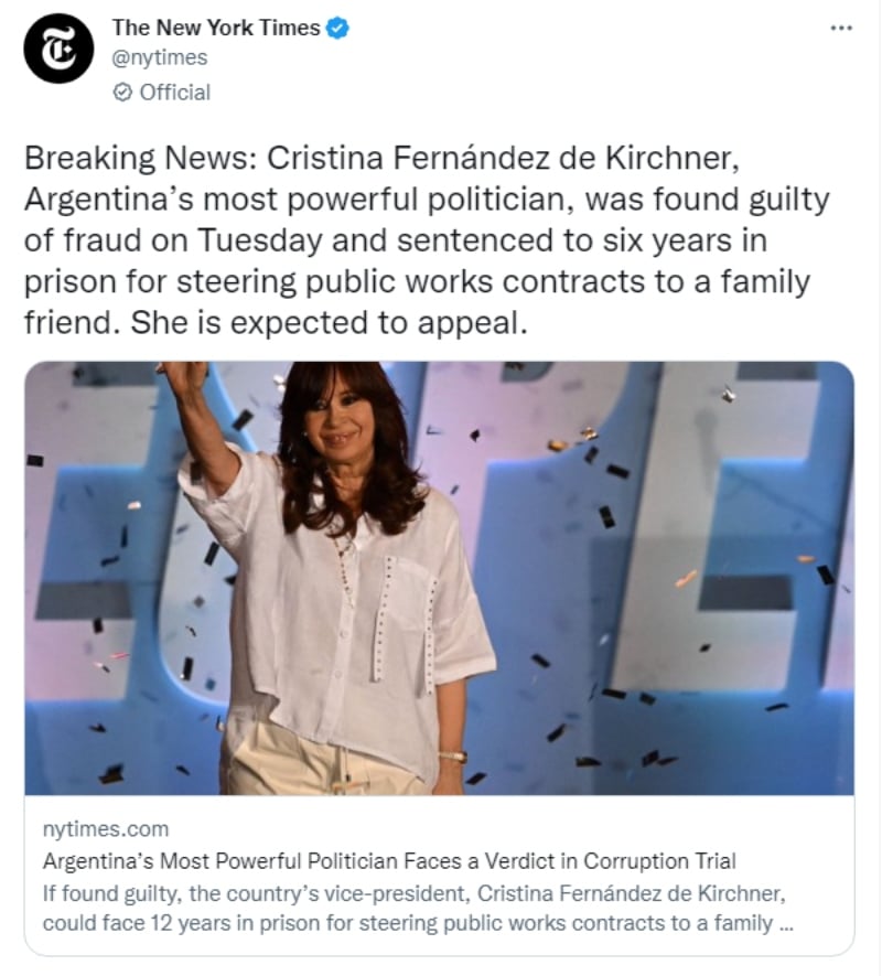 Do they disqualify her from politics?