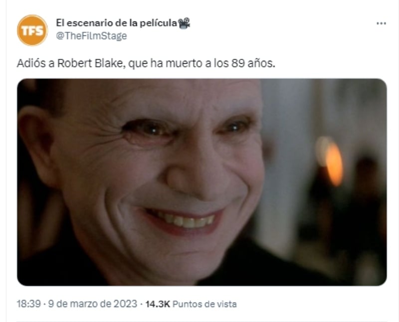 Muere actor Robert Blake: Acusado de asesinar a su esposa