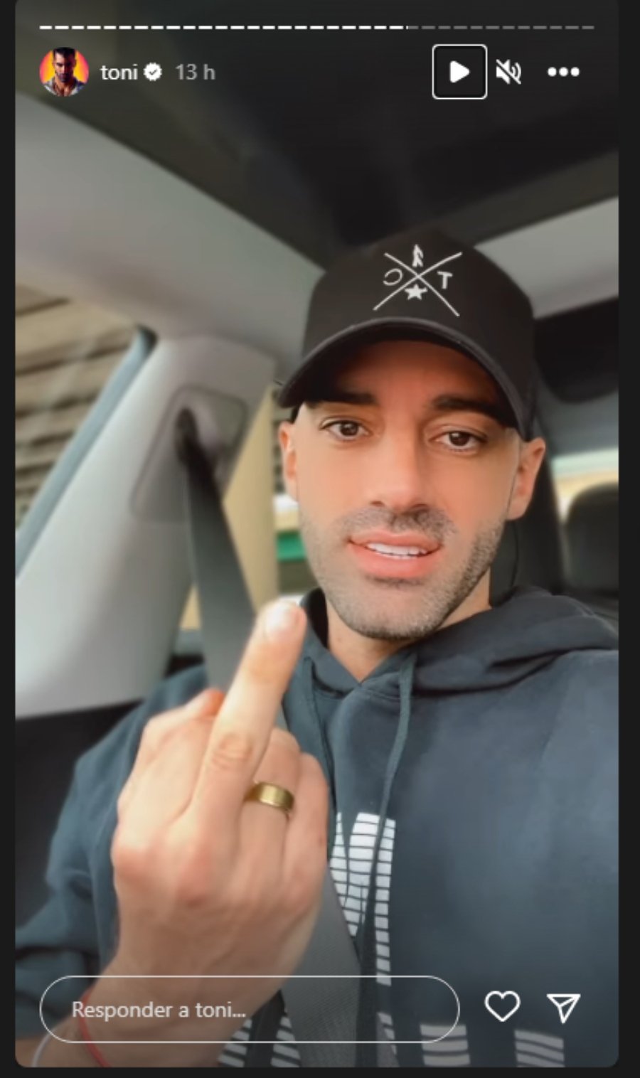 Toni Costa sufre incidente en la carretera