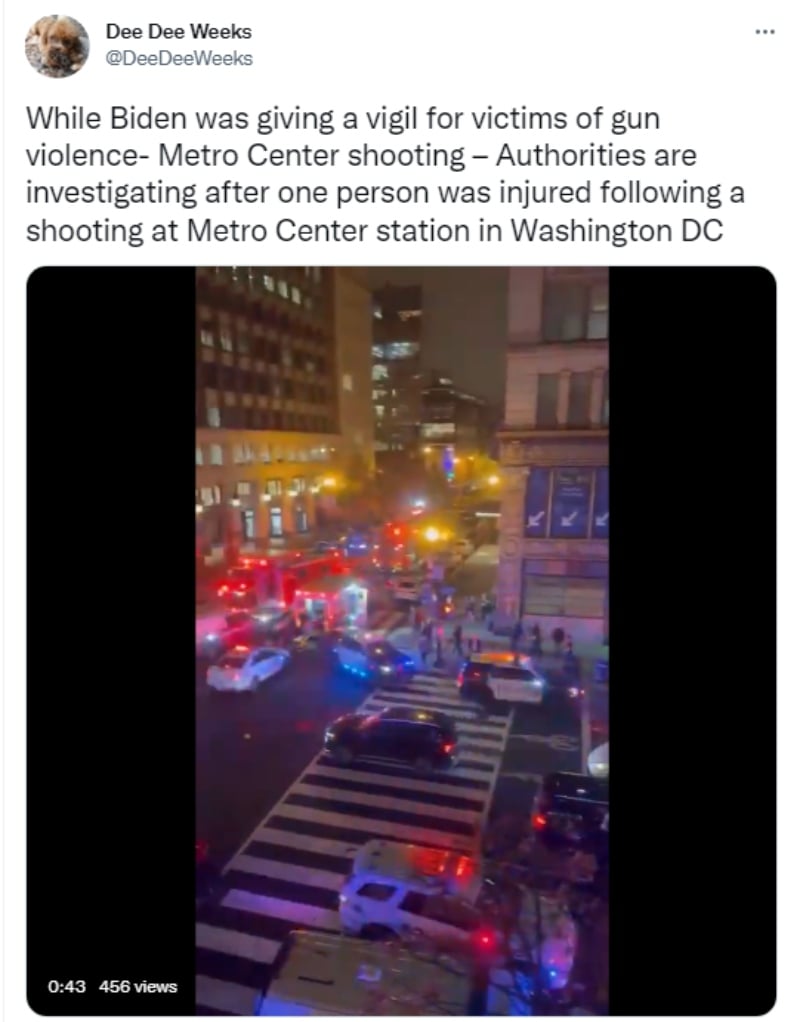 "It was like a zombie movie"