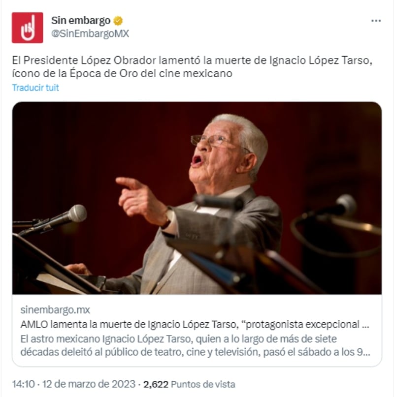 Lo critican por cometarios