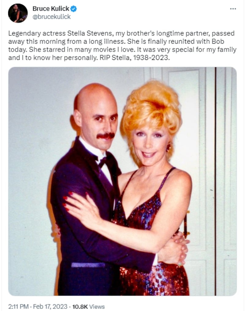 Muere actriz Stella Stevens: La recuerdan con cariño