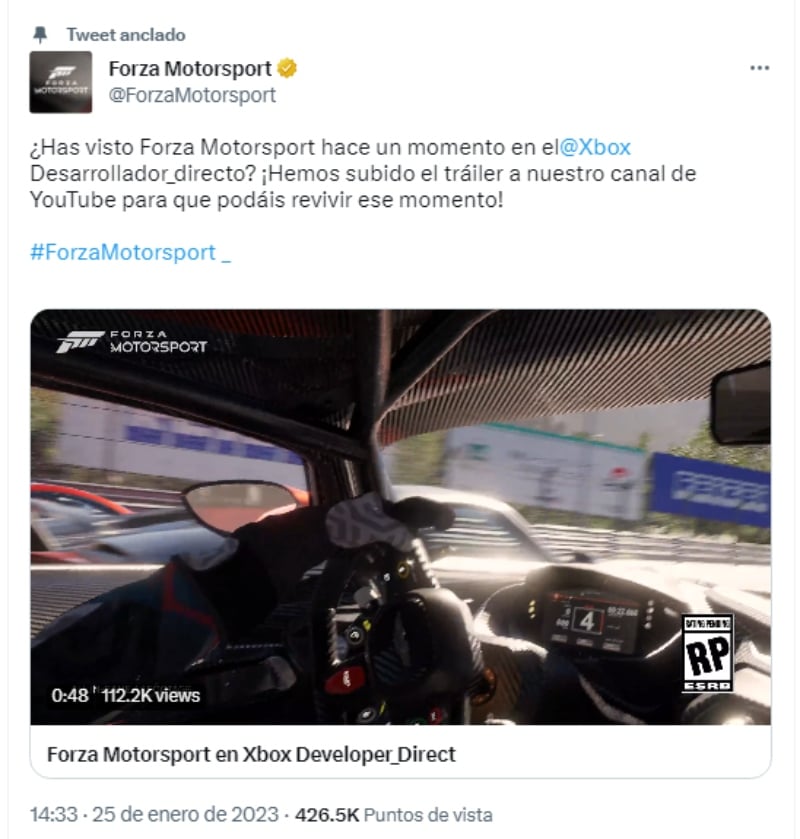 The most popular car video games: Forza Motorsport 7