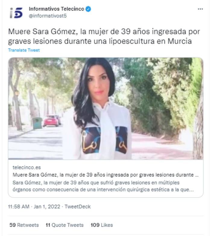 Hispanic mom dies