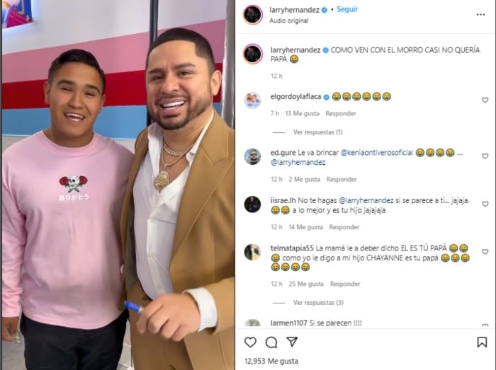 New son Larry Hernandez