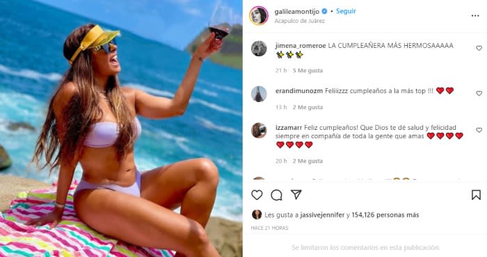 Galilea Montijo in bikini