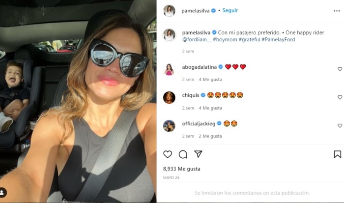 Pamela Silva hijo Ford