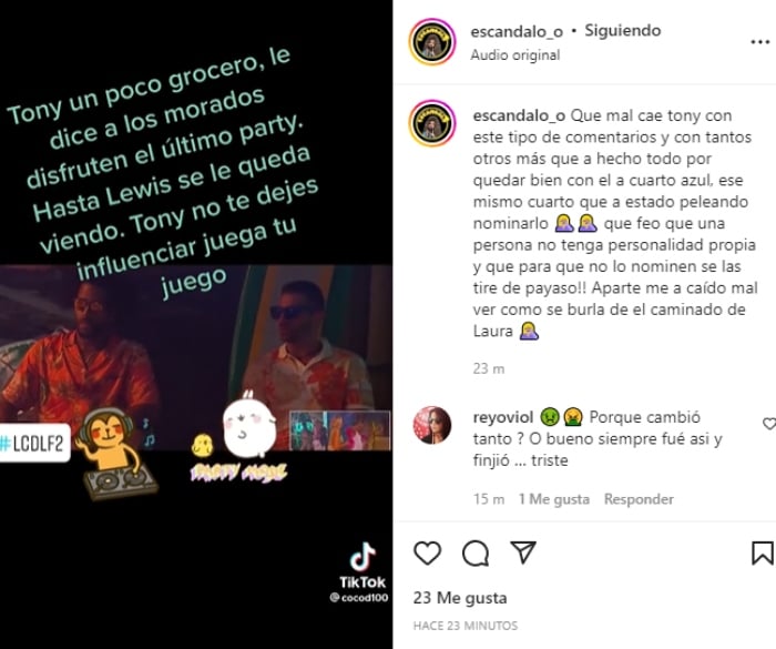 Críticas a Toni Costa