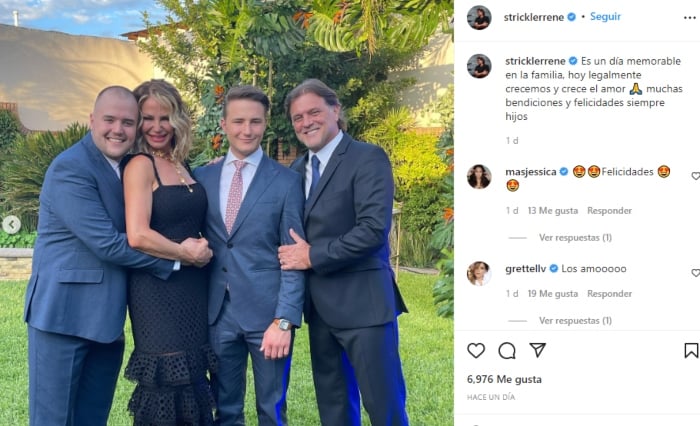 René Strickler's son marries his boyfriend