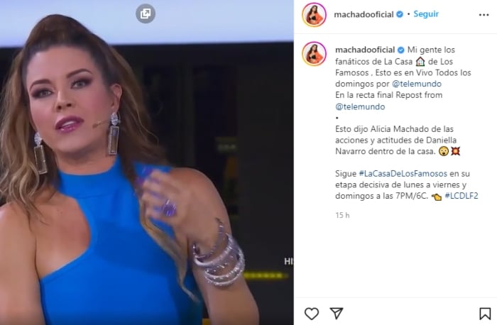 Alicia Machado recibe ataques