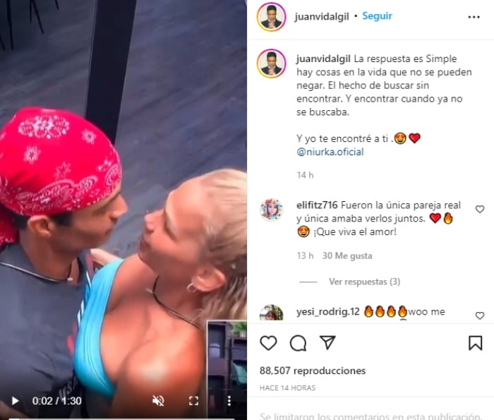 Juan Vidal relación con Niurka