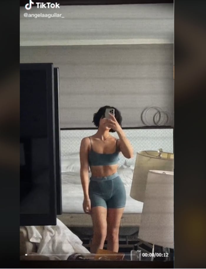Angela Aguilar underwear