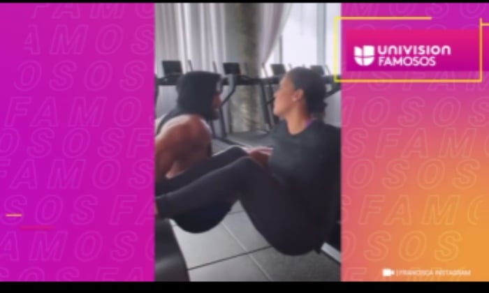 Francisca aparece con misterioso hombre