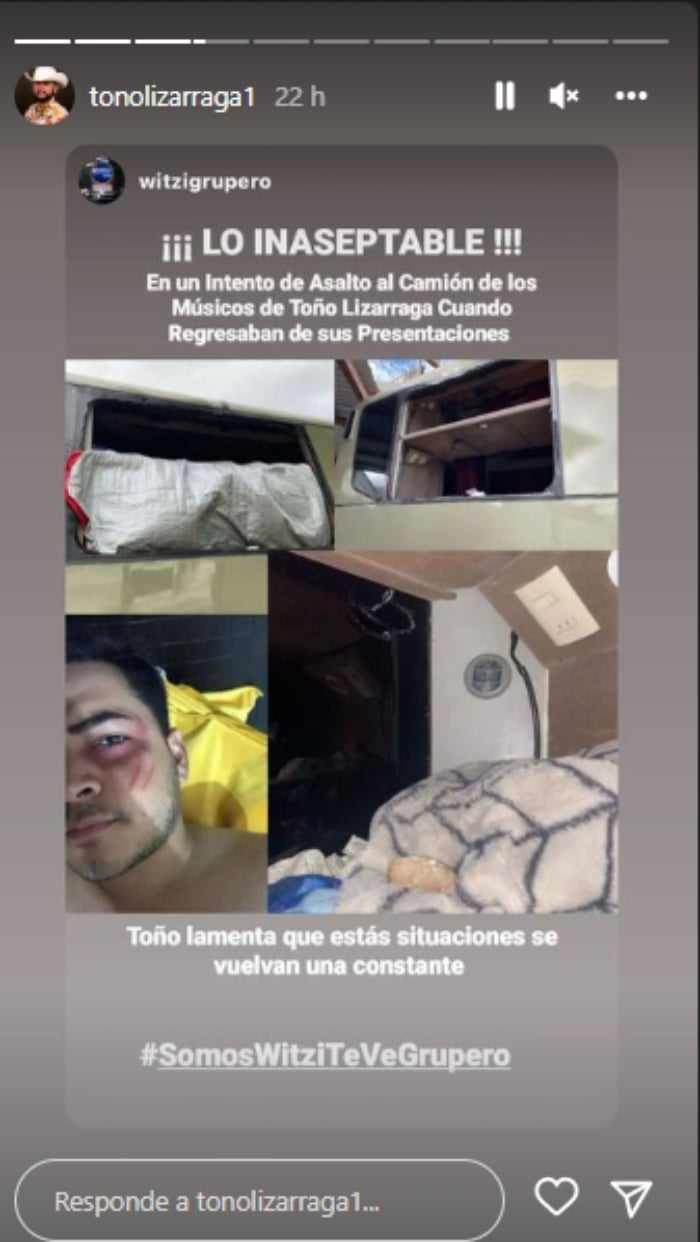 Intentan asaltar autobús Toño Lizárraga