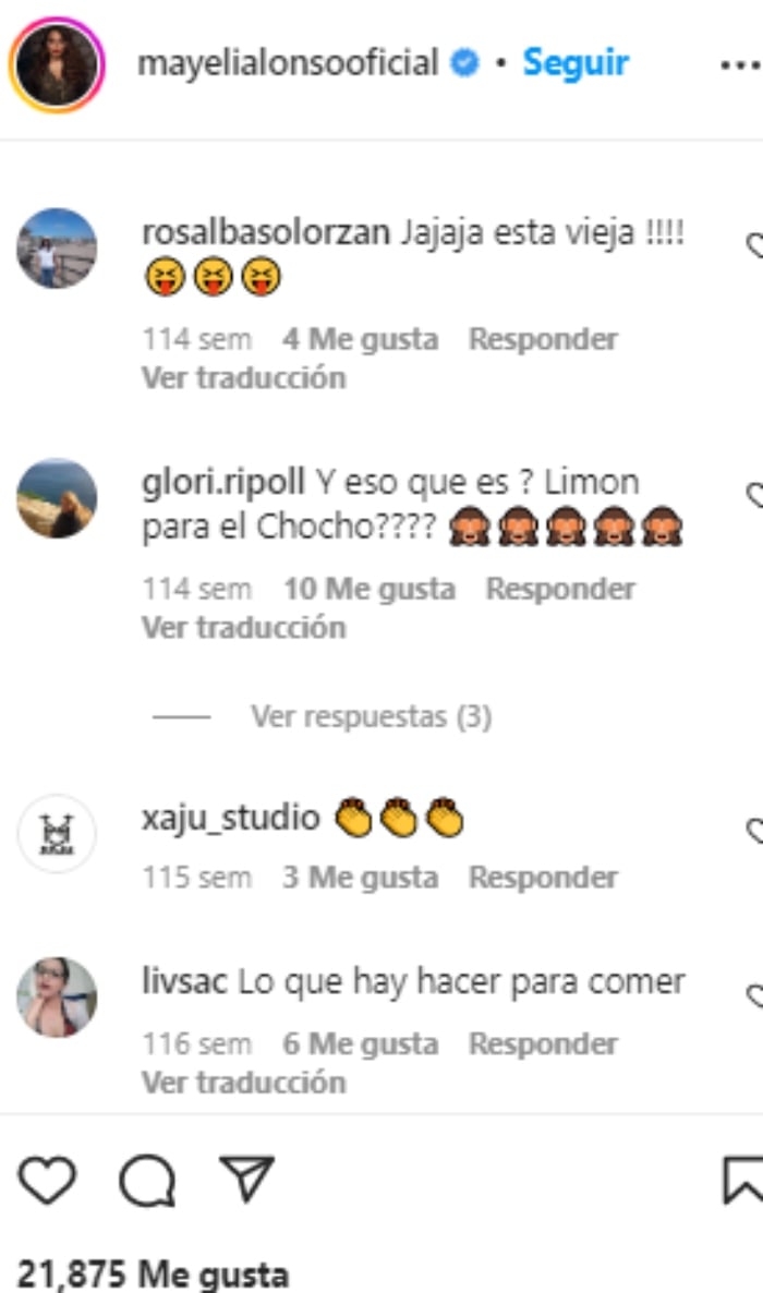 Mayeli Alonso foto íntima
