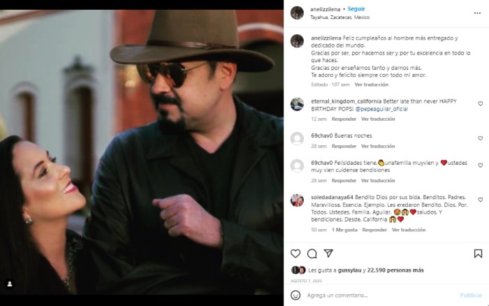 Pepe Aguilar costosa joya esposa