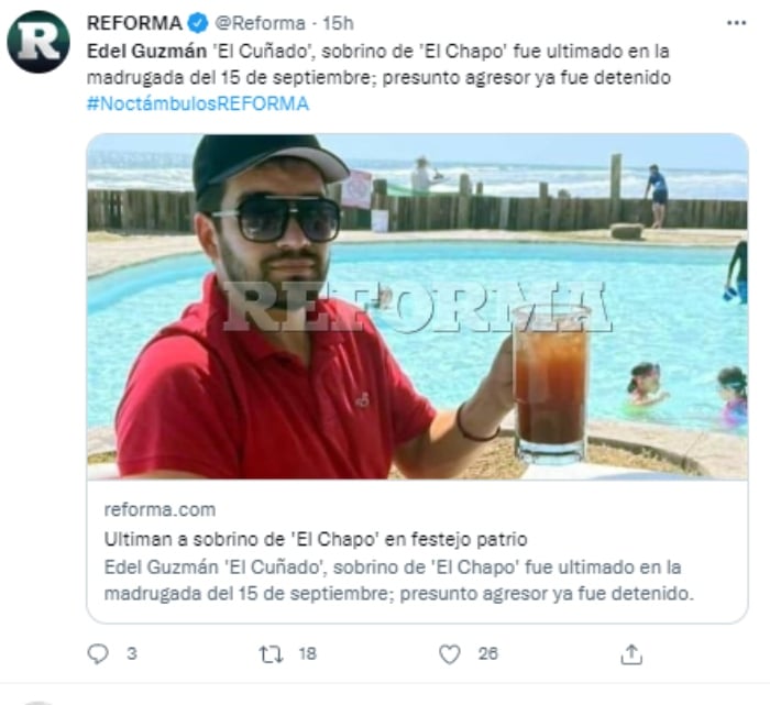 Edel Guzman nephew Chapo