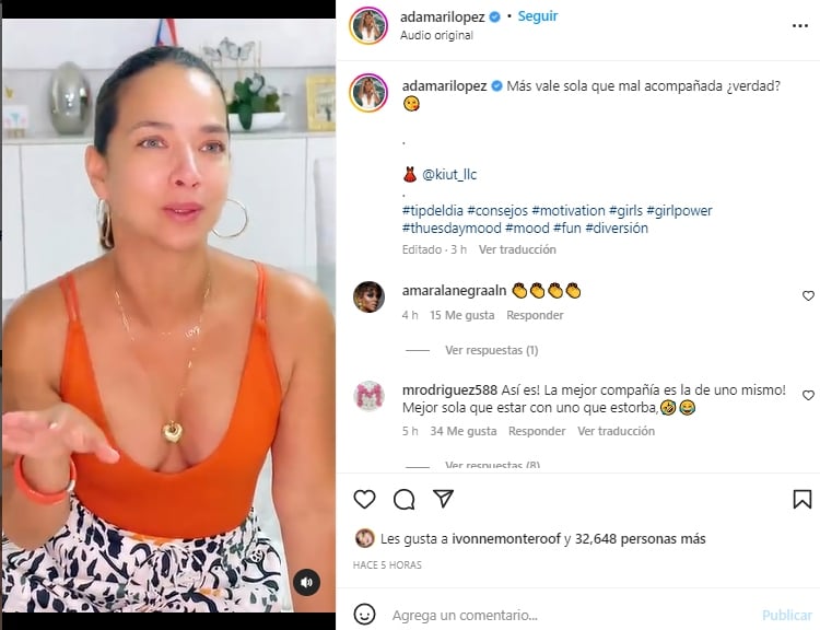 Adamari López nueva indirecta