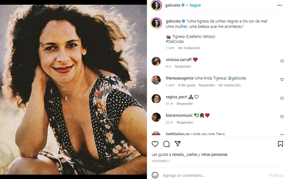 Singer Gal Costa dies