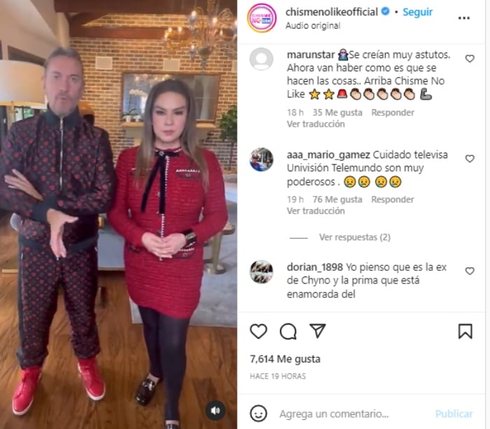 Conductores Chisme No Like atacados
