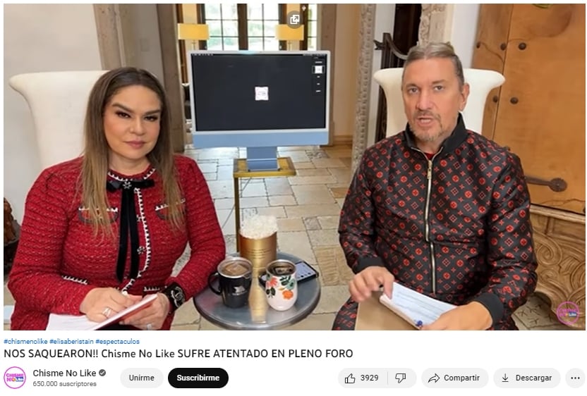 Conductores Chisme No Like atacados