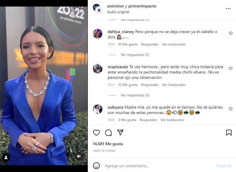 Angela Aguilar Latin Grammy Awards