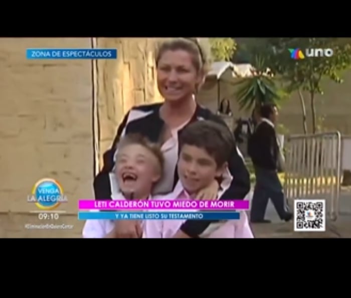 Lety Calderón fears for her son's health