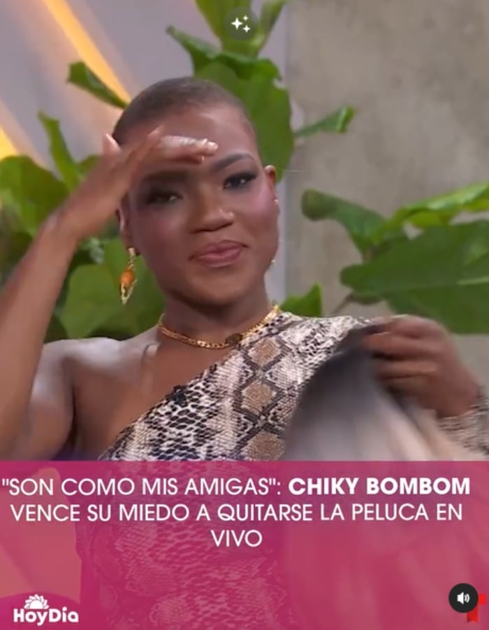 Chiky BomBom se despeluca