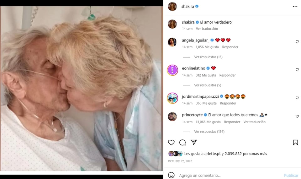 Shakira's father will be hospitalized again