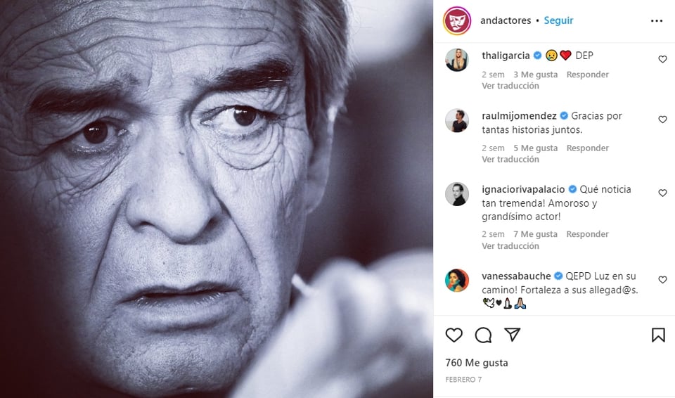 Muere la actriz María del Carmen Valencia