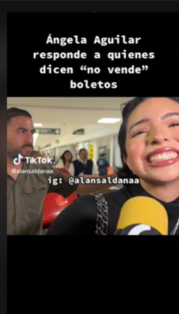 Ángela Aguilar explodes after accusations