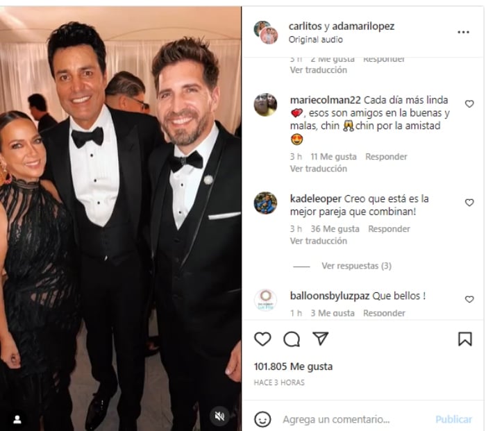 Adamari López receives the most romantic message