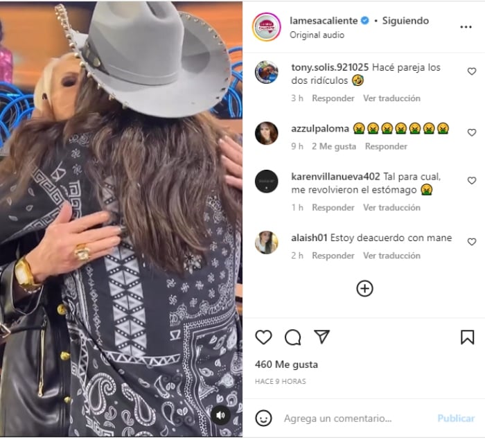 Rey Grupero agarra a besos a Laura Bozzo
