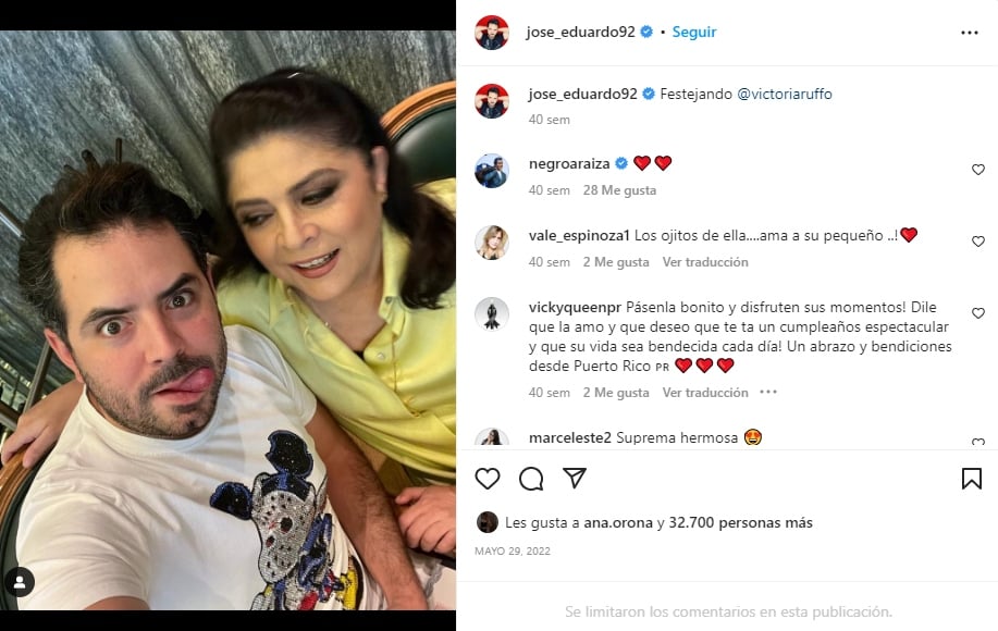José Eduardo Derbez está de luto