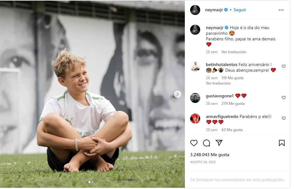 Neymar's son