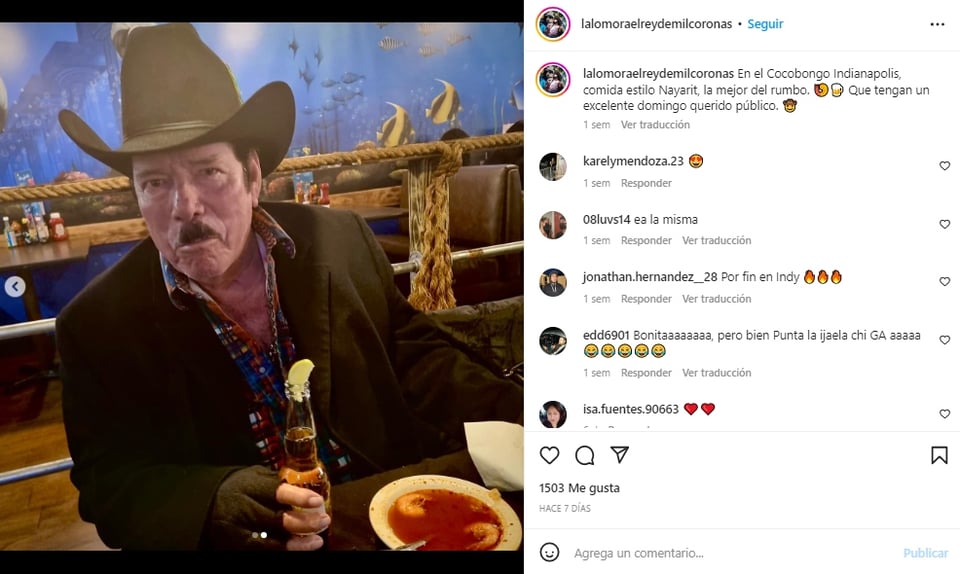 Lalo Mora allegedly detained