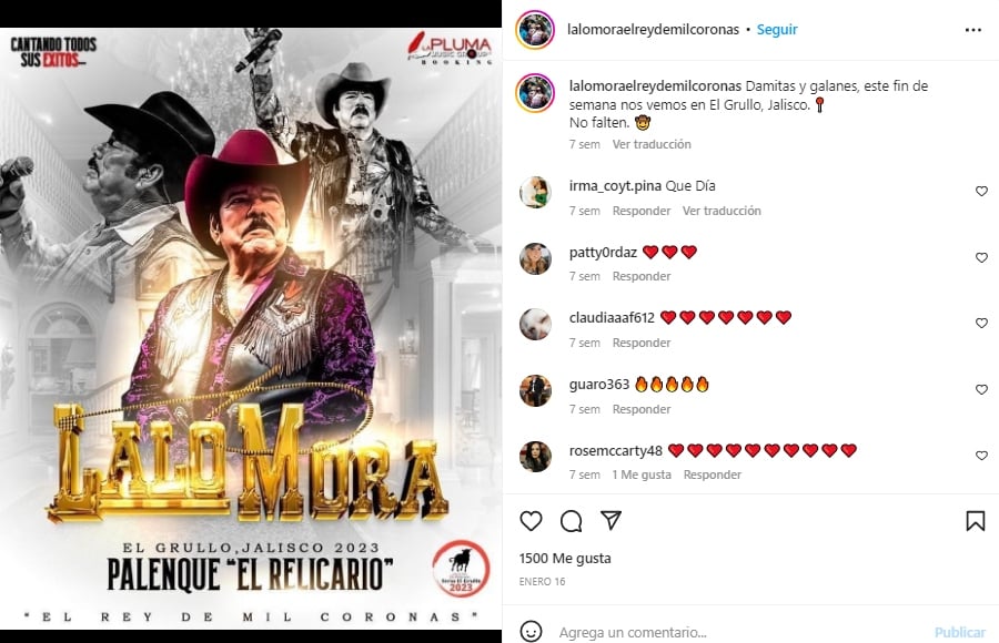 Lalo Mora allegedly detained