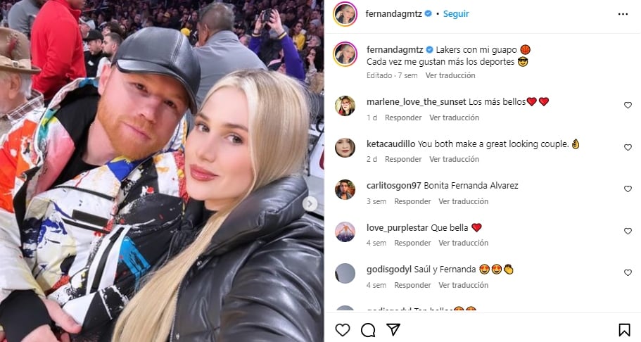 Esposa de Canelo levanta sospechas de posible embarazo
