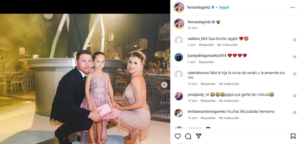 Esposa de Canelo levanta sospechas de posible embarazo