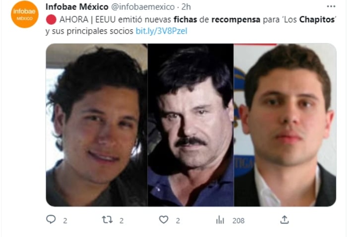 They reveal the alleged letter from Los Chapitos