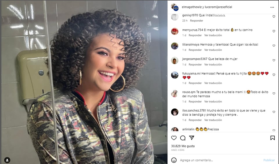 Lucerito Mijares cambio de look