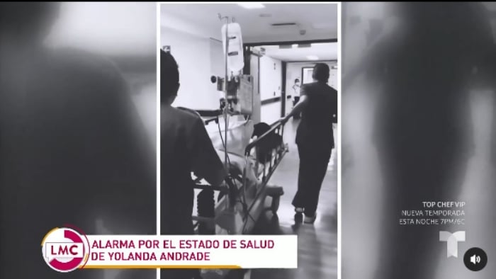 Yolanda Andrade se encuentra delicada de salud