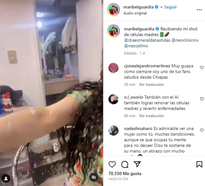 Maribel Guardia genera preocupación por su salud